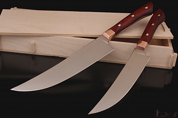 Набор из 2-х пчаков "Узбекская ночь" сталь х12мф